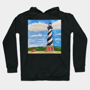 Lighthouse on Cape Hatteras National Seashore Hoodie